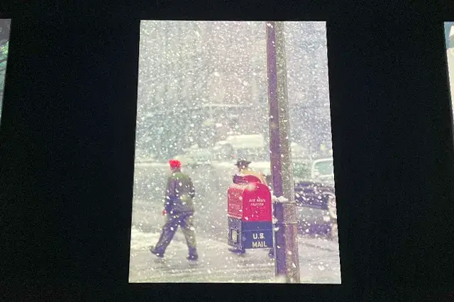 ソール・ライター展の写真